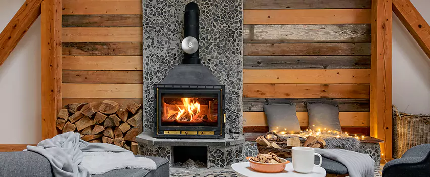 Thelin Hearth Products Direct Vent Gas Stove Fireplace Inspection in Hawthorne, California